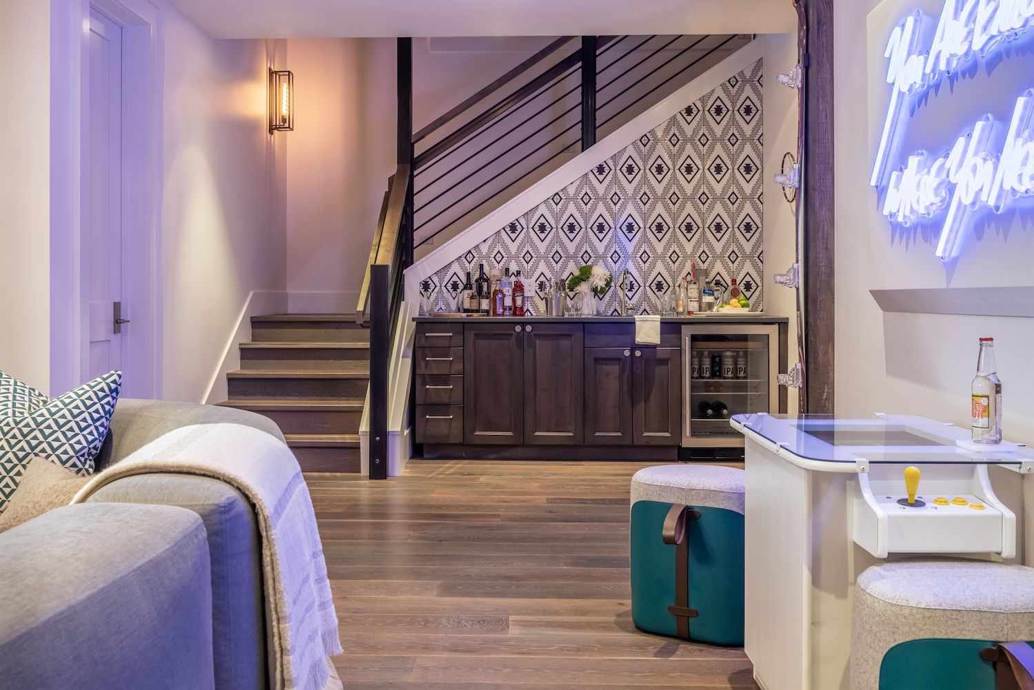 ιδέες για κάγκελα σκάλας υπογείου
