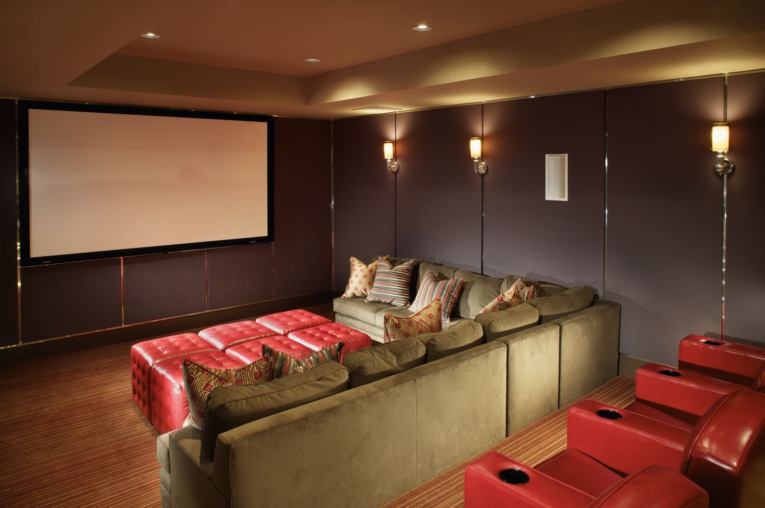 Home Theater Κόκκινο