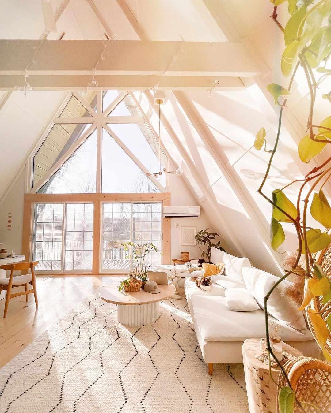 a-frame interiors