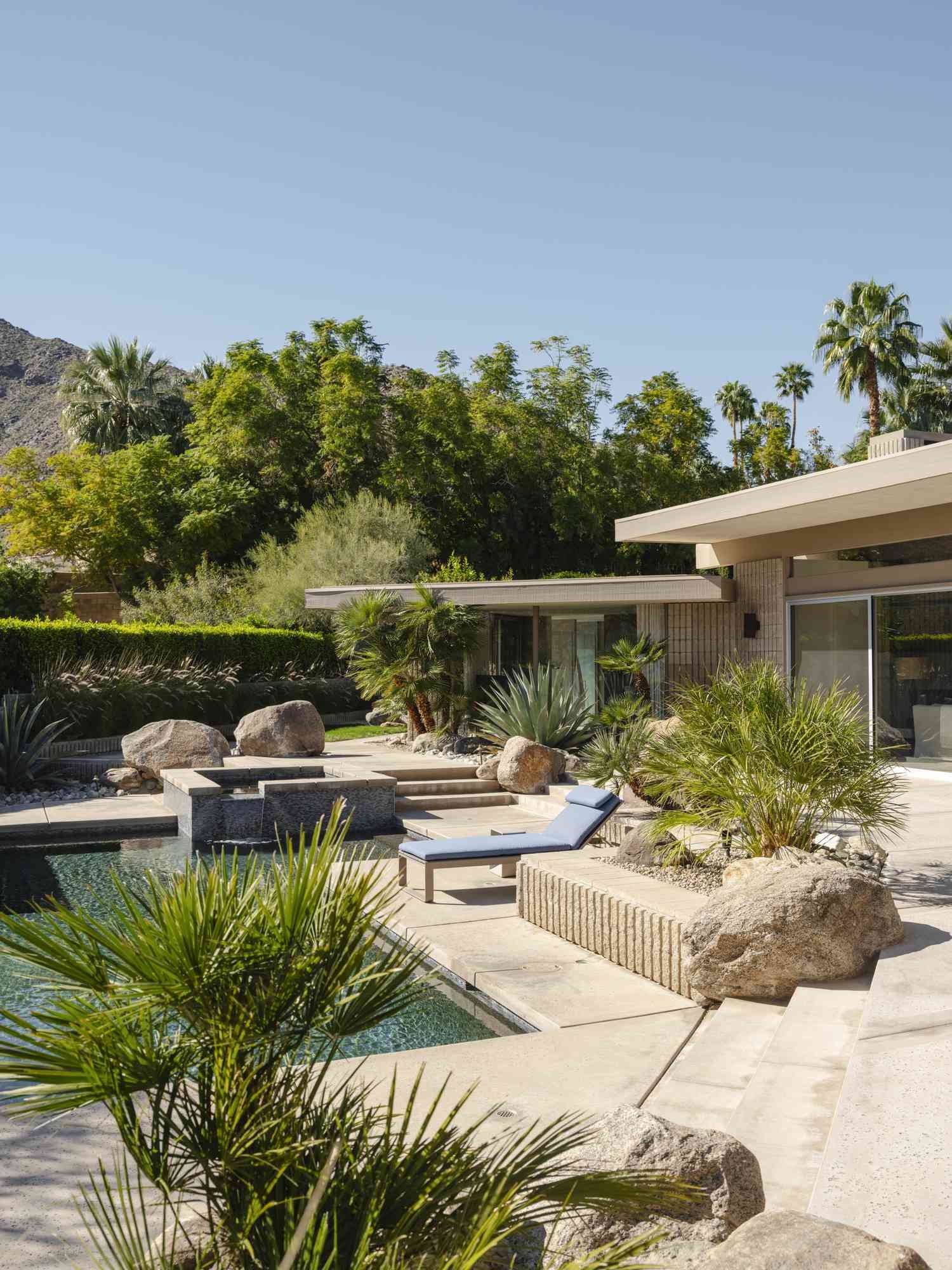 midcentury modern landscaping