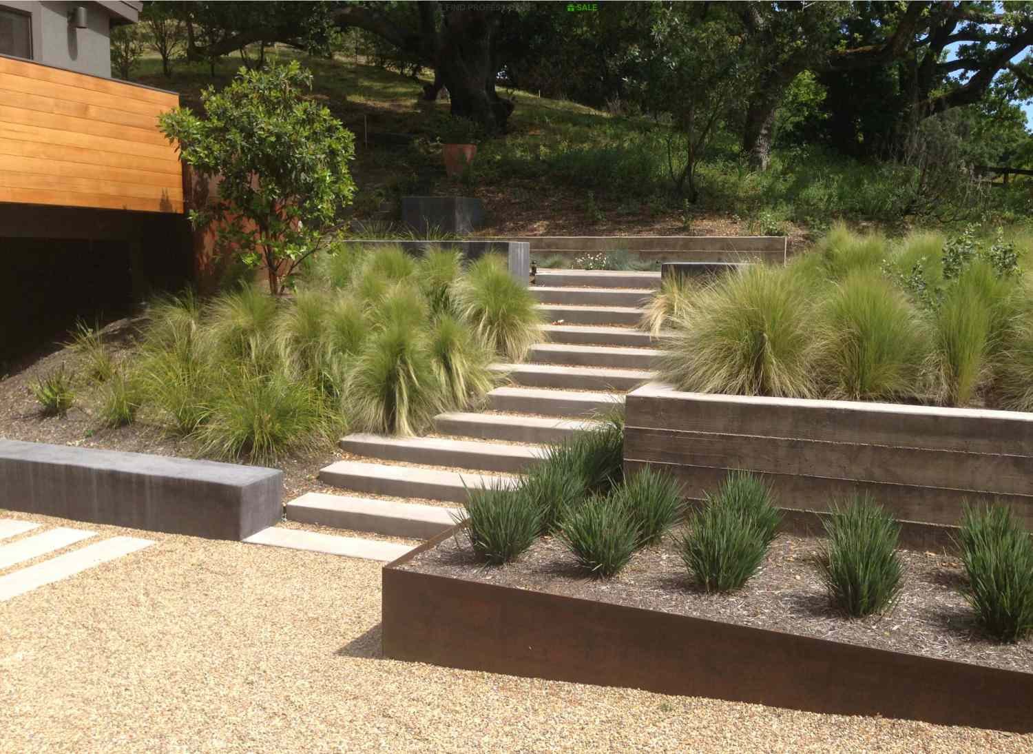 midcentury modern landscape design