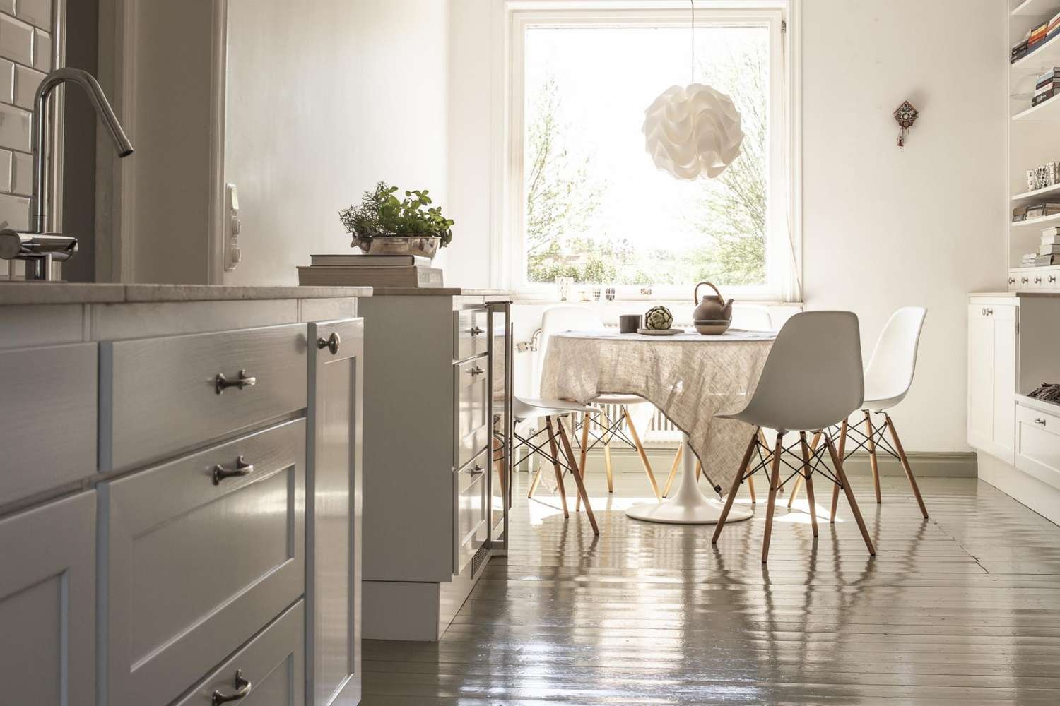 scandi style κουζίνα