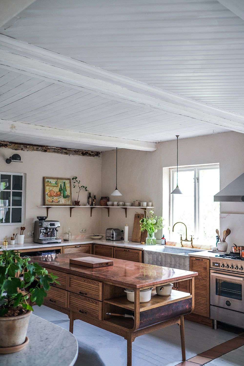 scandi style κουζίνα