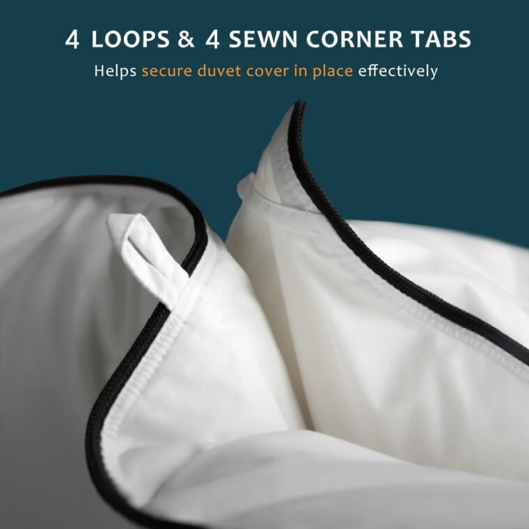 Hungarian Goose Down Comforter King Size - 800 Fill Power Πάπλωμα για όλες τις εποχές - Ελαφρύ & αφράτο, μέτρια ζεστασιά - King 90 x 106 - Image 5