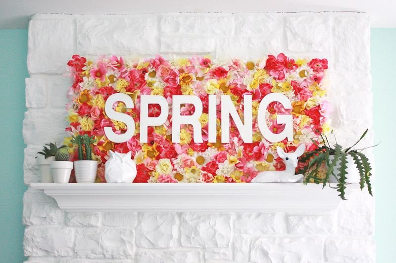 diy ανοιξιάτικες ιδέες διακόσμησης πεζοδρομίου