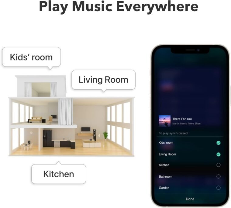 WiiM Pro AirPlay 2 Receiver, Google Cast Audio, WiFi Multiroom Streamer, Συμβατό με Alexa, Siri και Google Assistant, ροή ήχου υψηλής ανάλυσης από Spotify, Amazon Music, Tidal και άλλα - Image 9