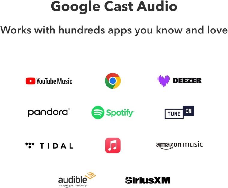 WiiM Pro AirPlay 2 Receiver, Google Cast Audio, WiFi Multiroom Streamer, Συμβατό με Alexa, Siri και Google Assistant, ροή ήχου υψηλής ανάλυσης από Spotify, Amazon Music, Tidal και άλλα - Image 4