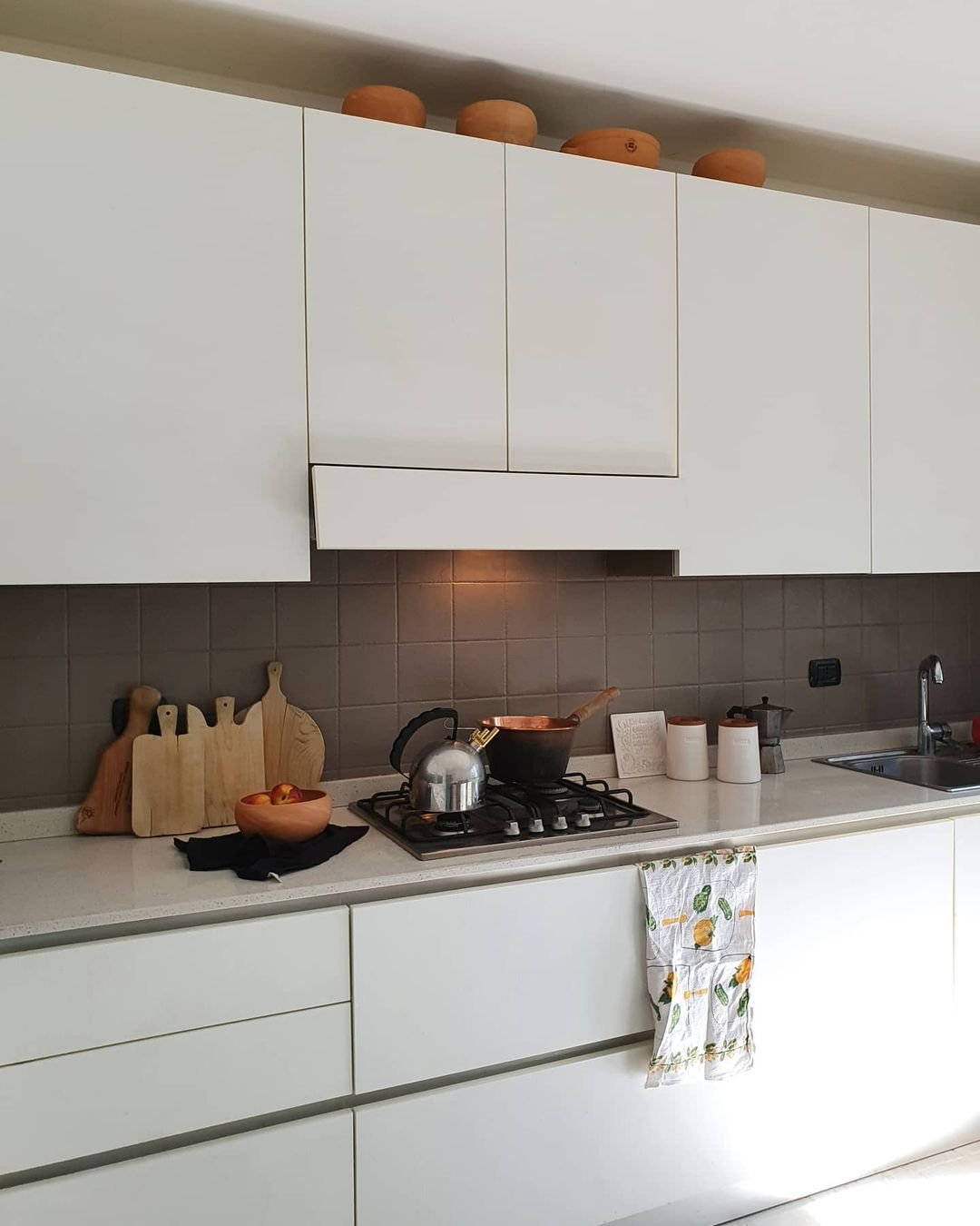 διαμέρισμα κουζίνα backsplash makeover ιδέες