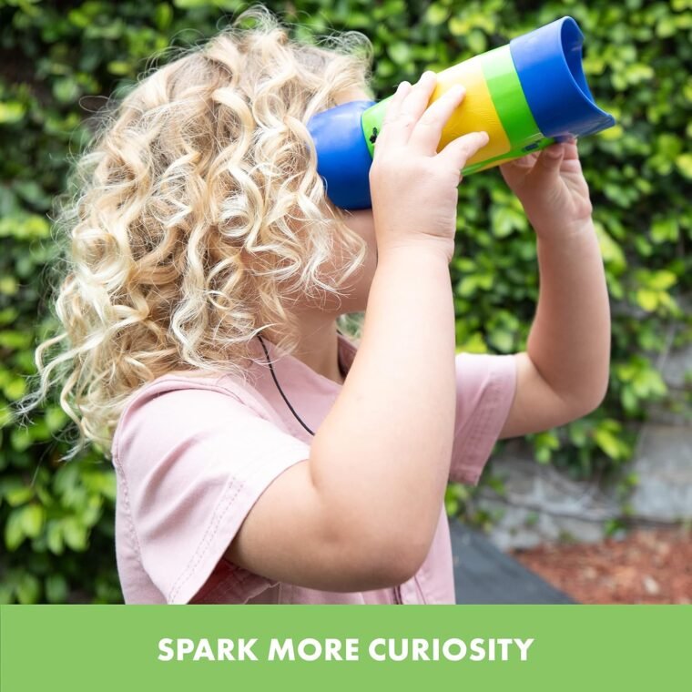 Educational Insights GeoSafari Jr. Kidnoculars - Κιάλια για παιδιά ηλικίας 3+, STEM και παιχνίδια εξωτερικού χώρου για νήπια, δώρα για νήπια, εκπαιδευτικά παιχνίδια για παιδιά - Image 4