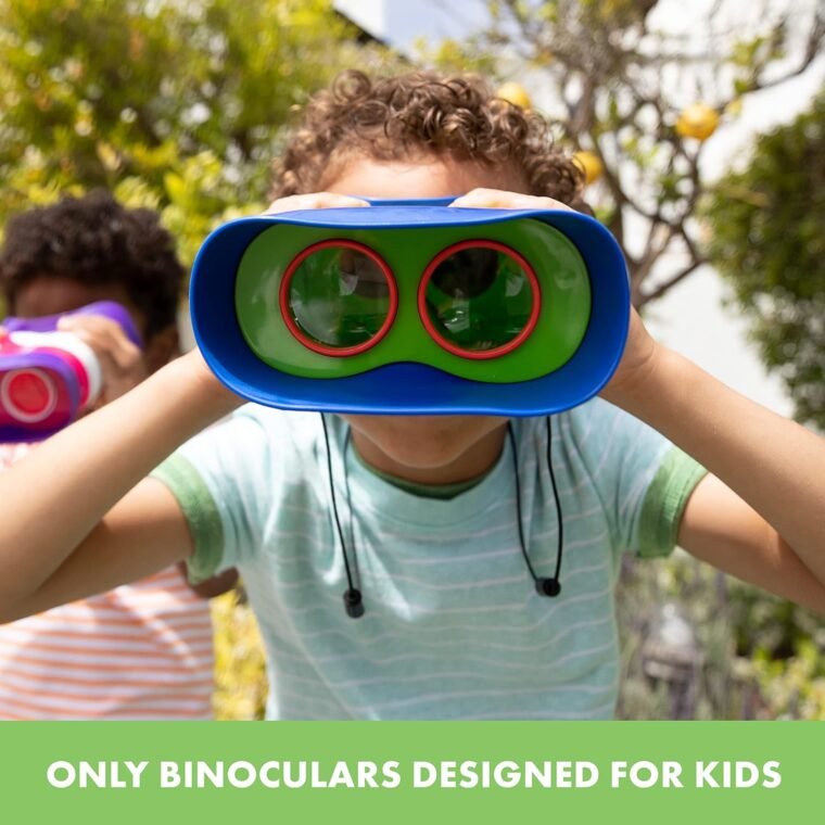 Educational Insights GeoSafari Jr. Kidnoculars - Κιάλια για παιδιά ηλικίας 3+, STEM και παιχνίδια εξωτερικού χώρου για νήπια, δώρα για νήπια, εκπαιδευτικά παιχνίδια για παιδιά - Image 3