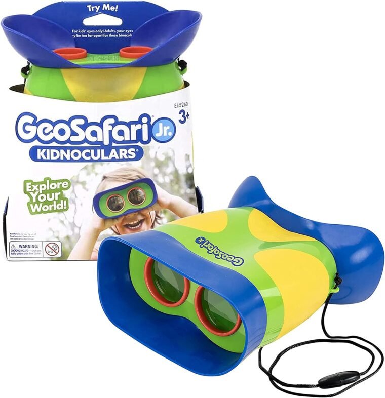 Educational Insights GeoSafari Jr. Kidnoculars - Κιάλια για παιδιά ηλικίας 3+, STEM και παιχνίδια εξωτερικού χώρου για νήπια, δώρα για νήπια, εκπαιδευτικά παιχνίδια για παιδιά