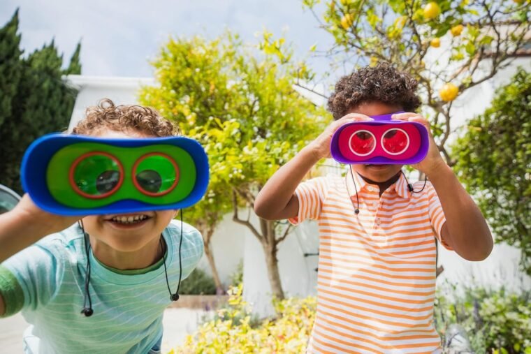 Educational Insights GeoSafari Jr. Kidnoculars - Κιάλια για παιδιά ηλικίας 3+, STEM και παιχνίδια εξωτερικού χώρου για νήπια, δώρα για νήπια, εκπαιδευτικά παιχνίδια για παιδιά - Image 7