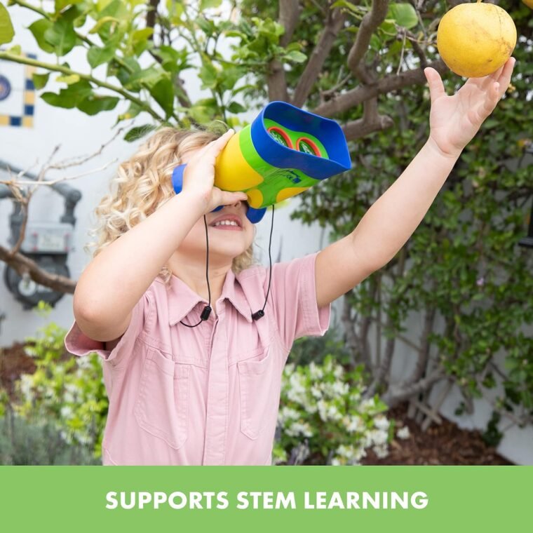 Educational Insights GeoSafari Jr. Kidnoculars - Κιάλια για παιδιά ηλικίας 3+, STEM και παιχνίδια εξωτερικού χώρου για νήπια, δώρα για νήπια, εκπαιδευτικά παιχνίδια για παιδιά - Image 5