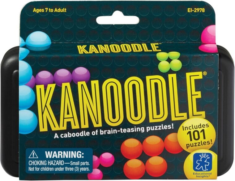 Educational Insights Kanoodle 3D Brain Teaser Puzzle για Ηλικίες 7+ Παιχνίδια εγκεφάλου για παιδιά και ενήλικες, Παιχνίδια ταξιδιού - Image 8
