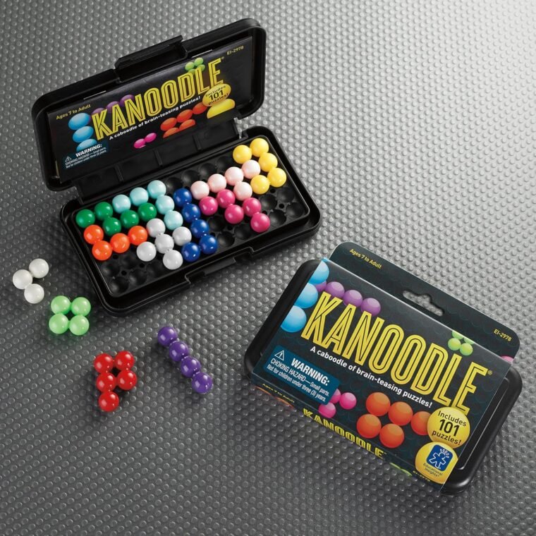 Educational Insights Kanoodle 3D Brain Teaser Puzzle για Ηλικίες 7+ Παιχνίδια εγκεφάλου για παιδιά και ενήλικες, Παιχνίδια ταξιδιού - Image 4