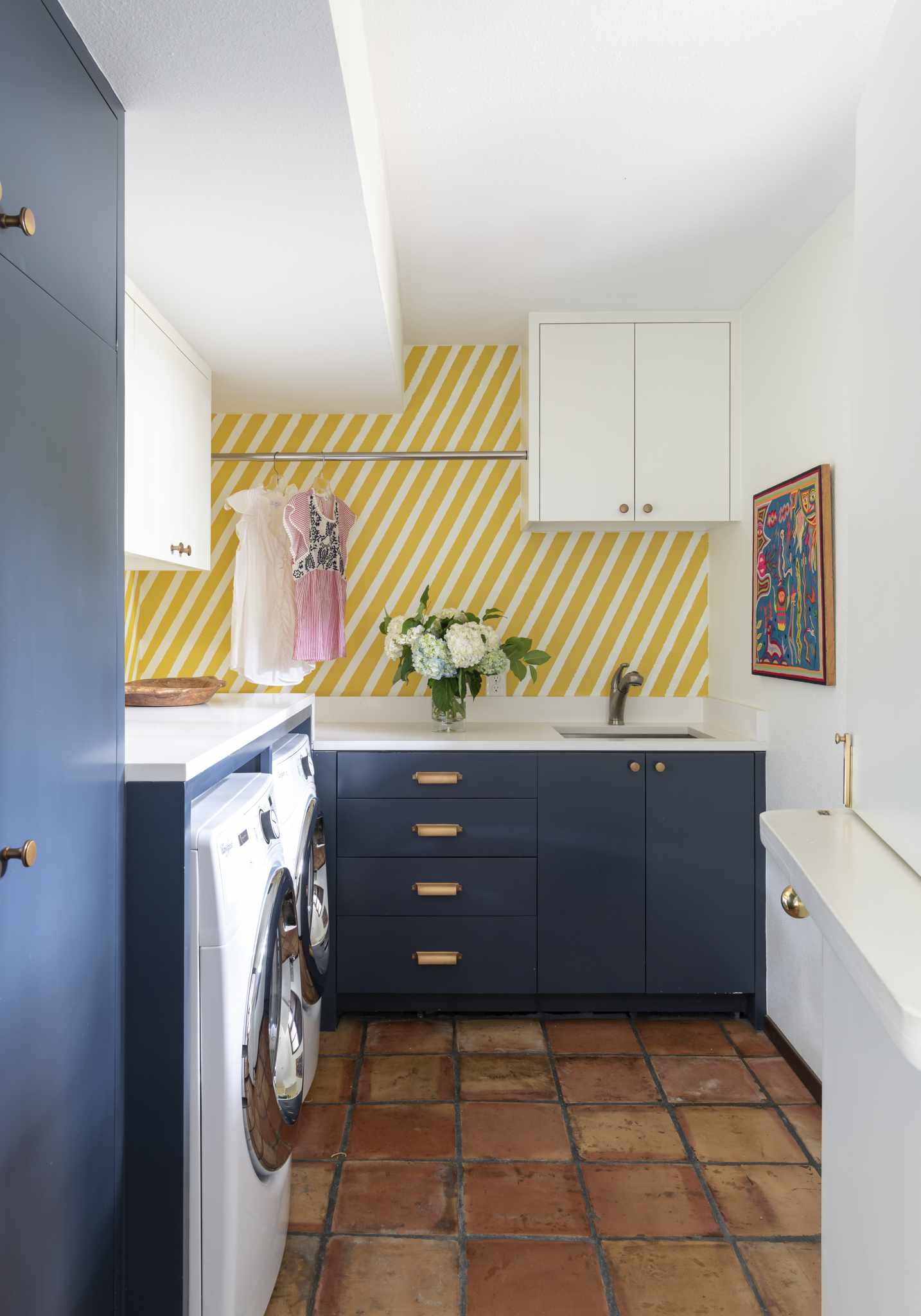 μικρές ιδέες backsplash δωμάτιο πλυντηρίου