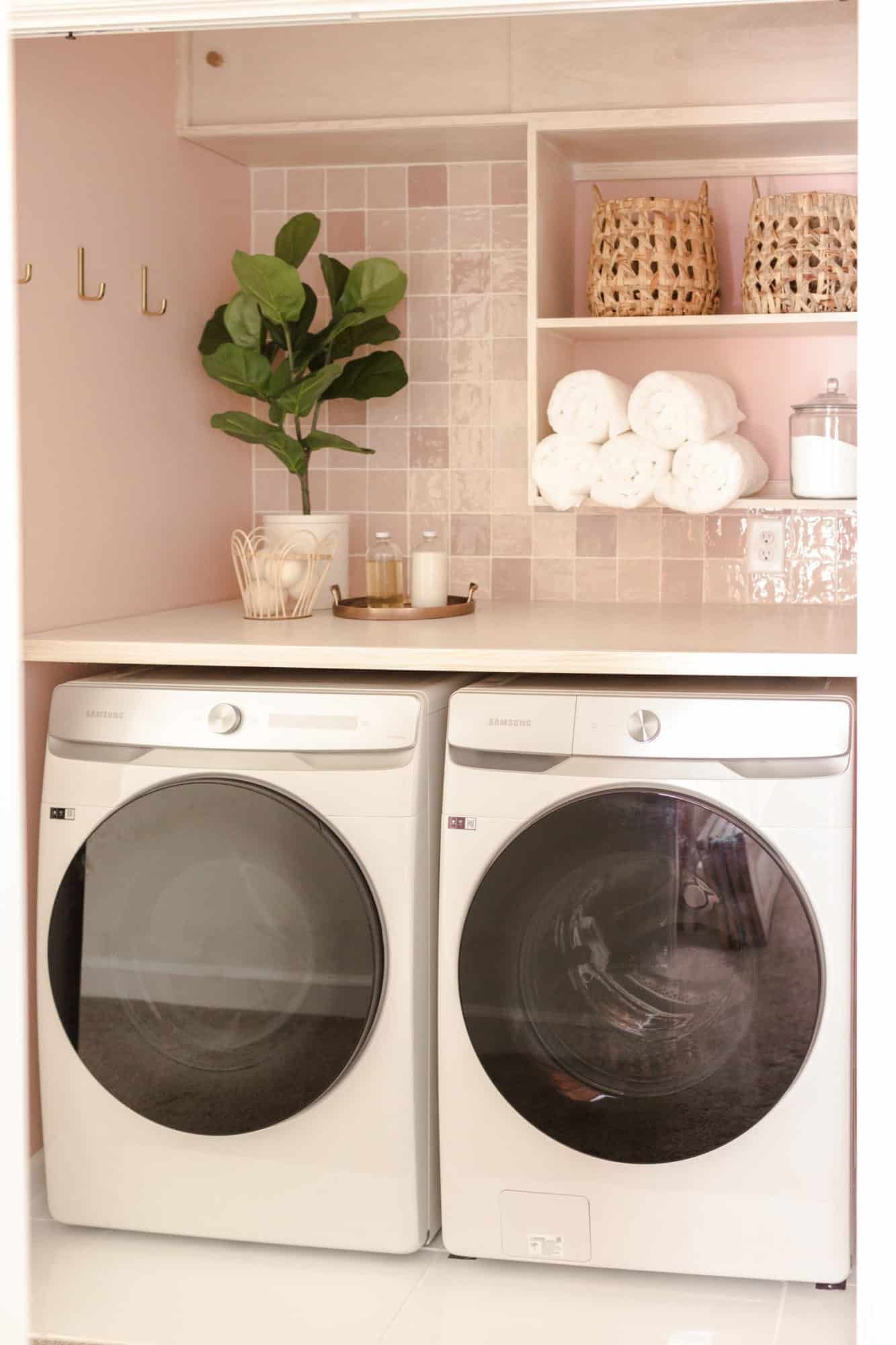 μικρό diy πλυντήριο ρούχων makeover