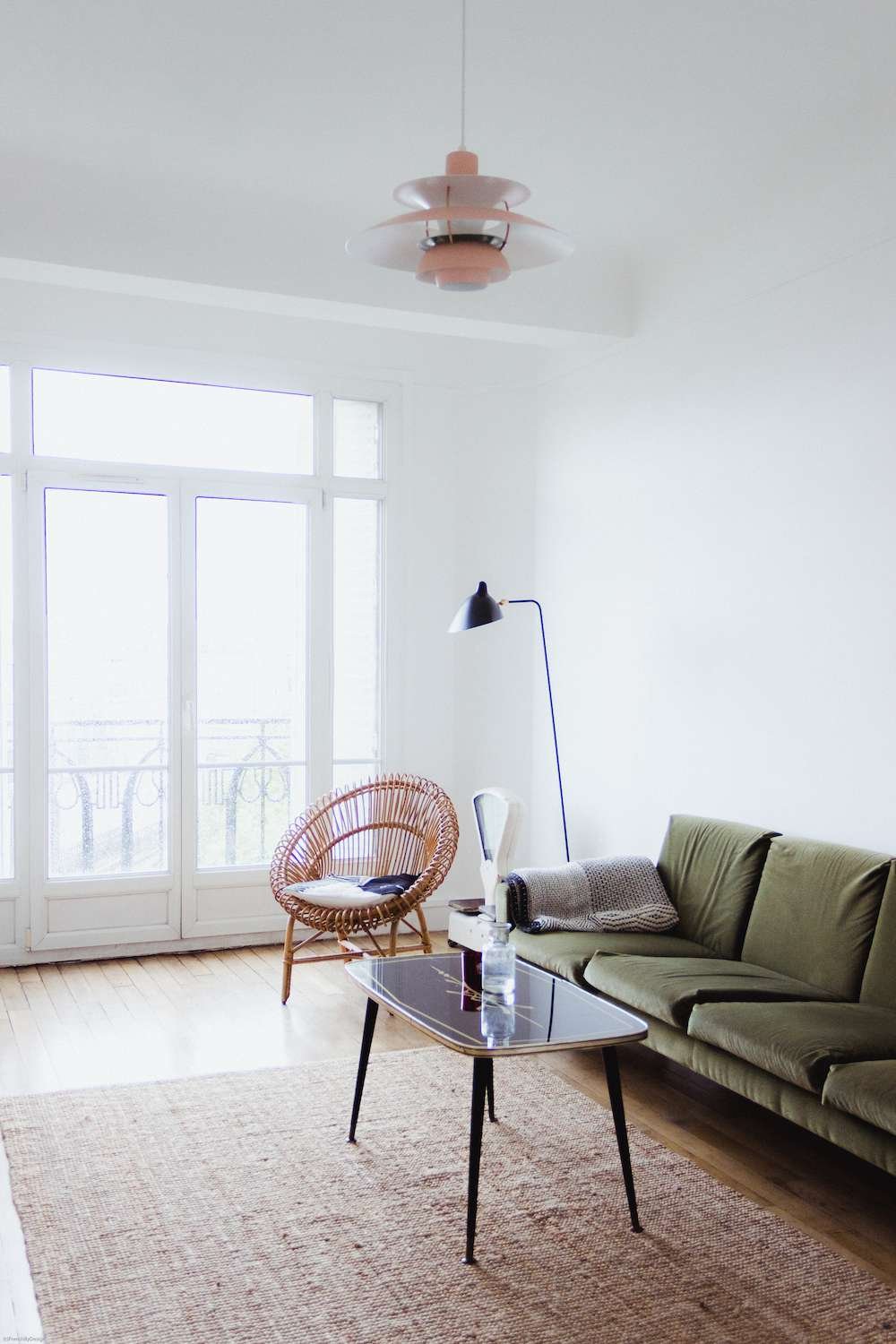 σαλόνι midcentury στο Παρίσι