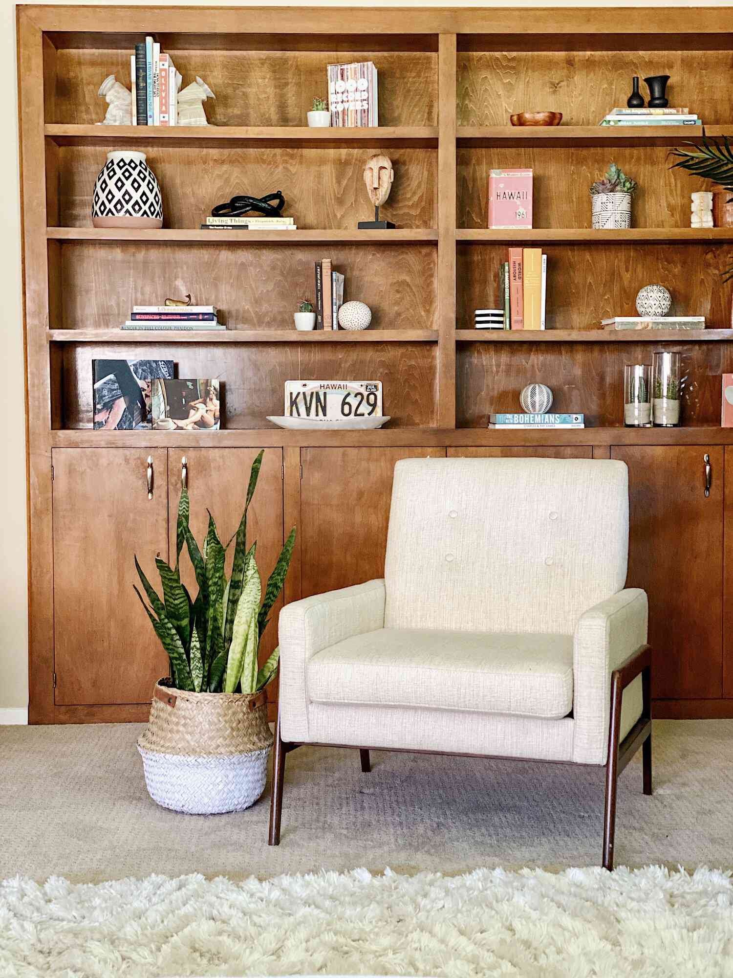 midcentury modern built-ins