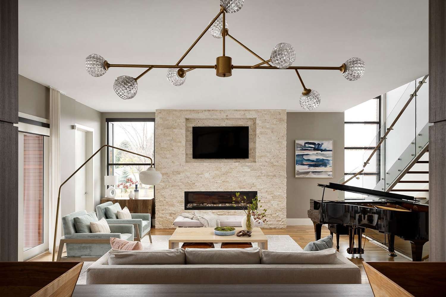 midcentury modern living room decor ideas
