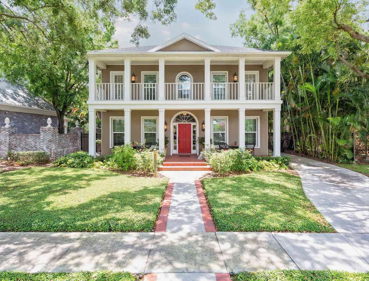 Southern Colonial σπίτι