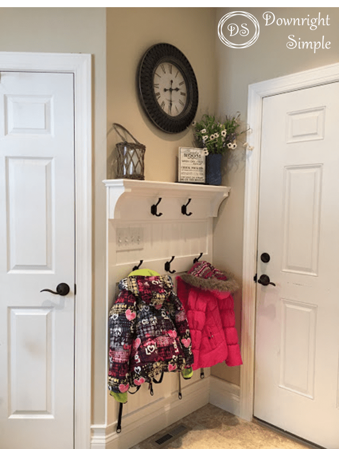 μικρή αποθήκευση mudroom