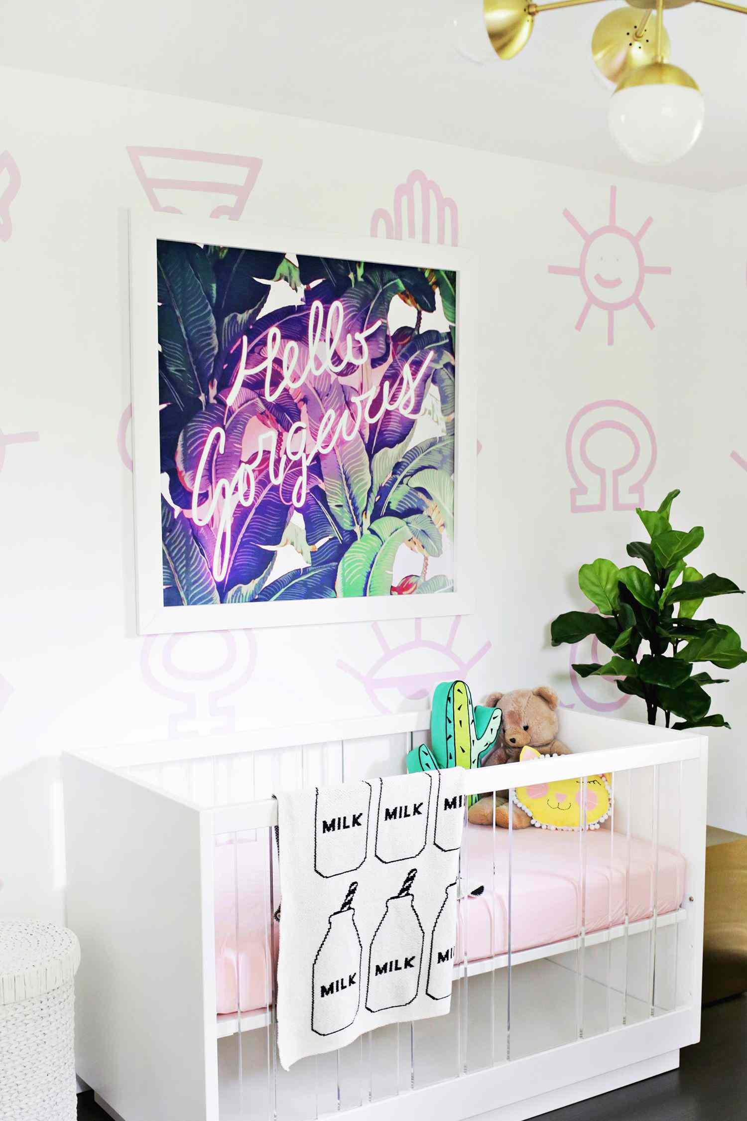 baby girl nursery