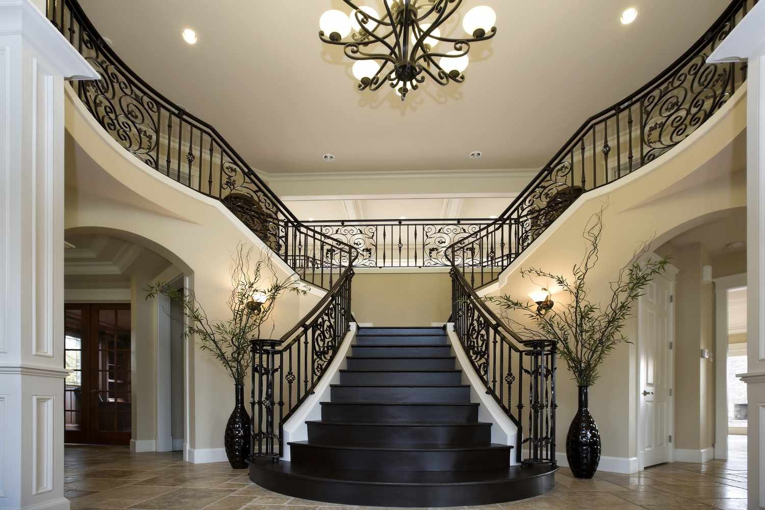 bifurcated stairs