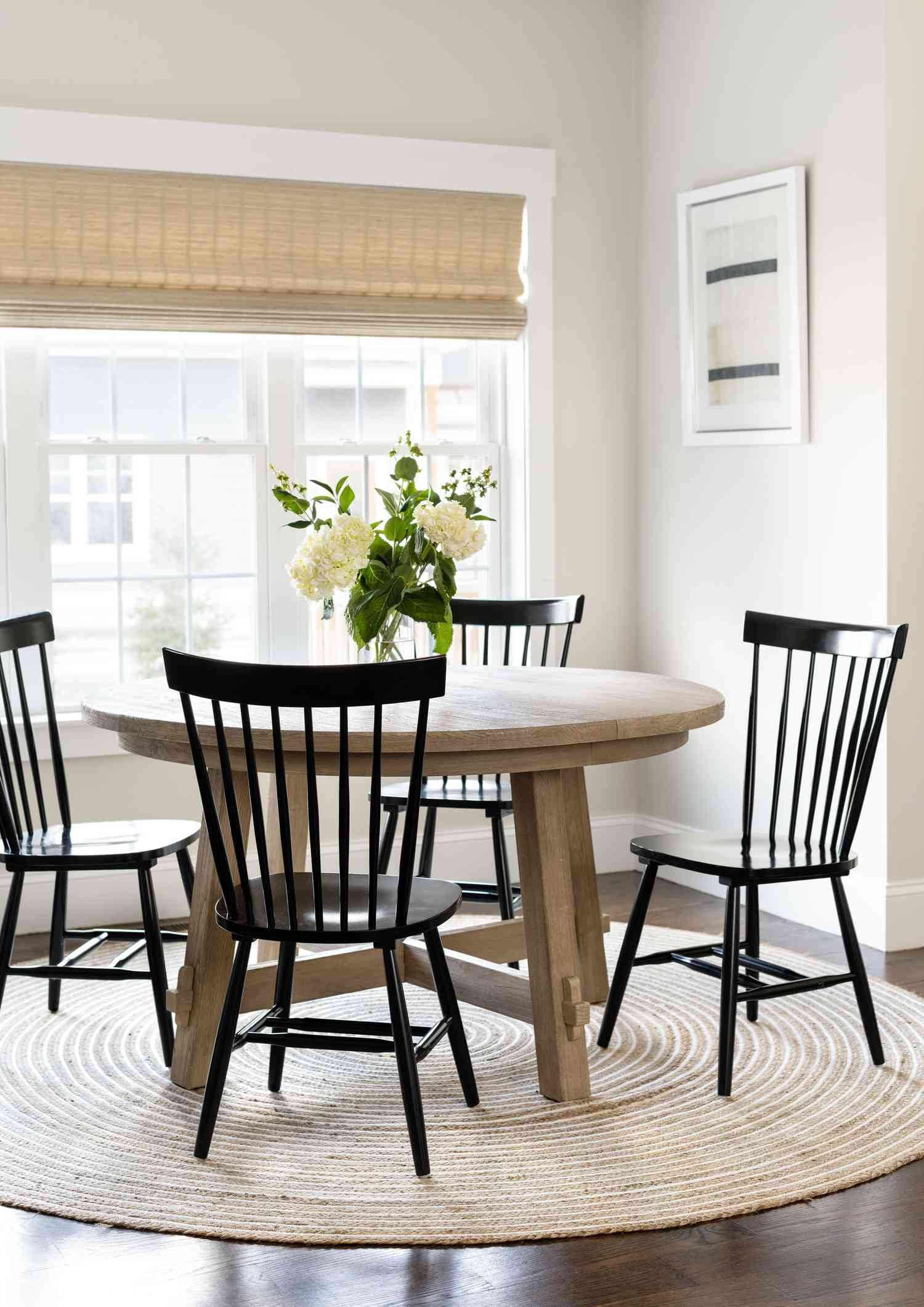 dining room round rug ideas