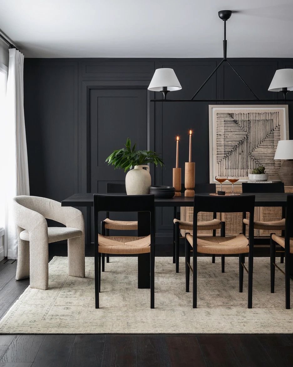 dining room accent wall ideas