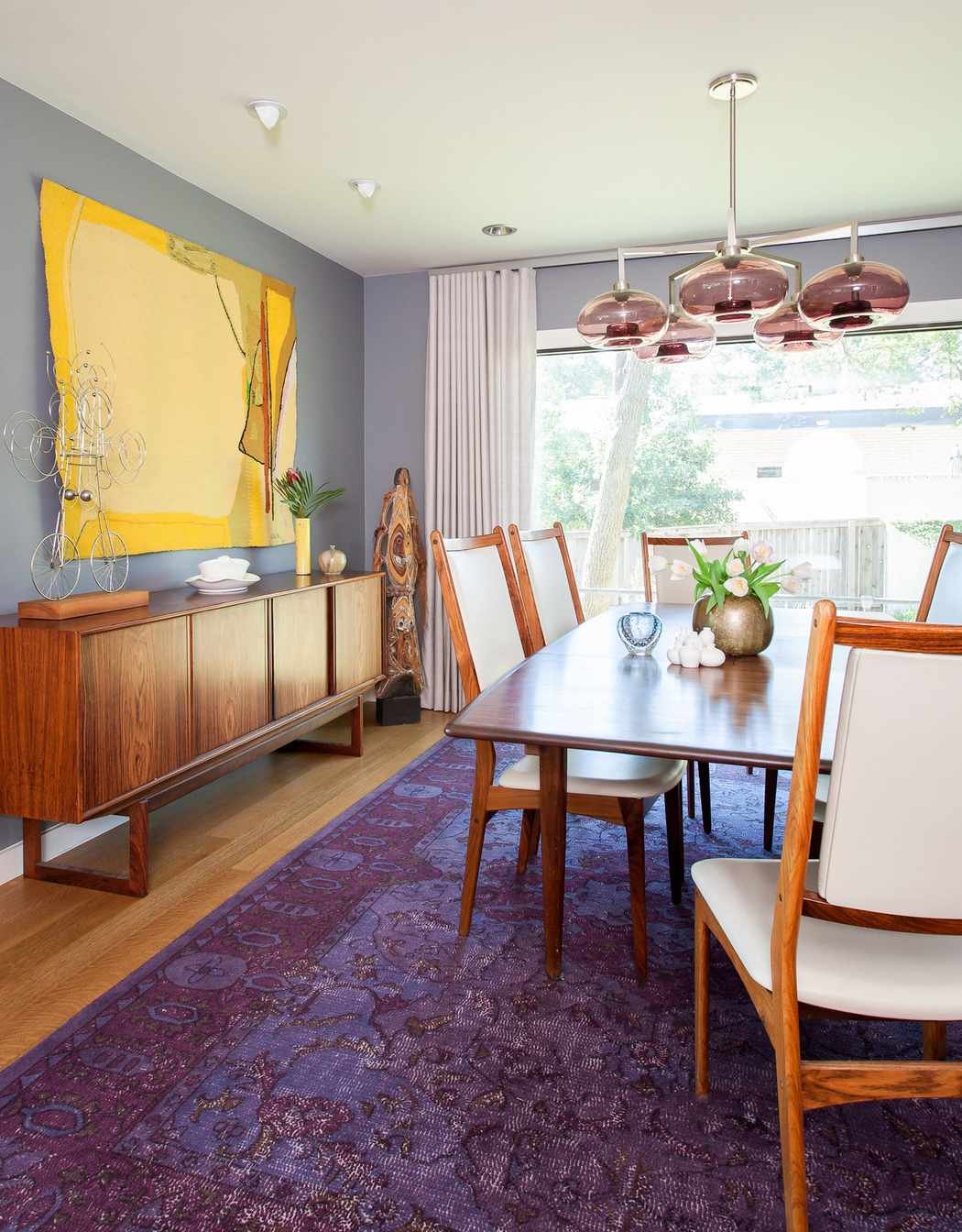 colorful dining room rug ideas