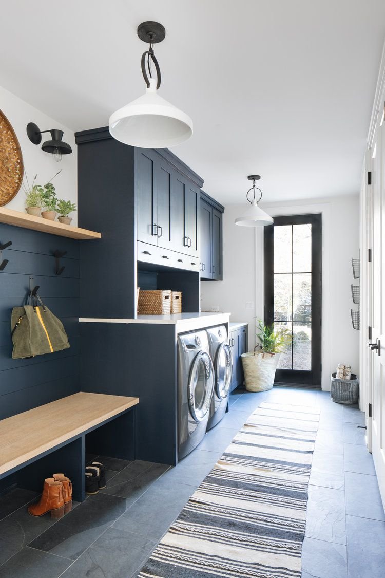 combo mudroom laundry room