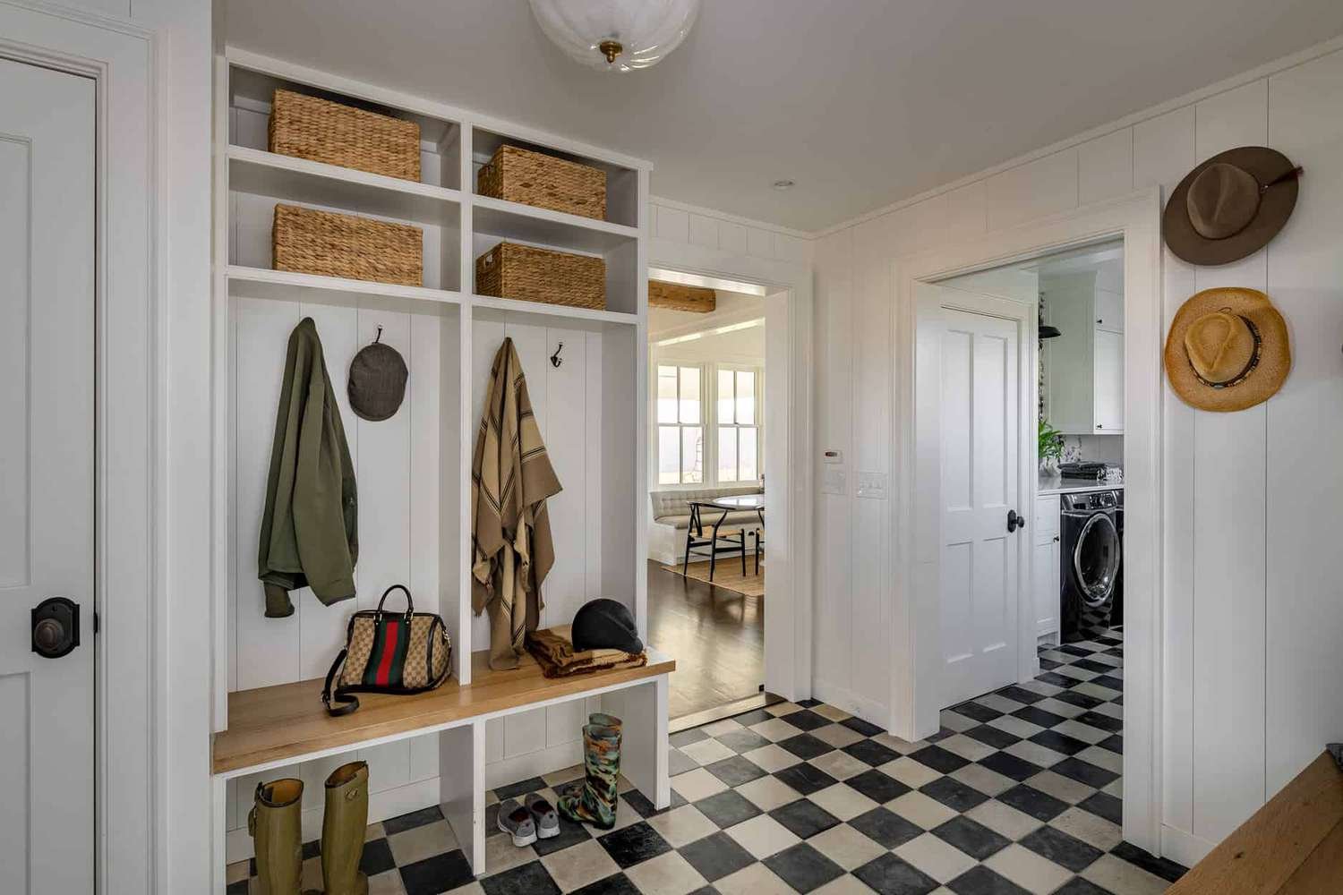 mudroom laundry room flooring