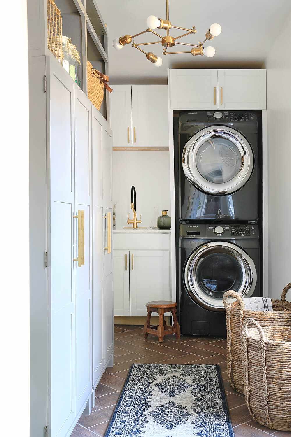 laundry room mudroom makeover