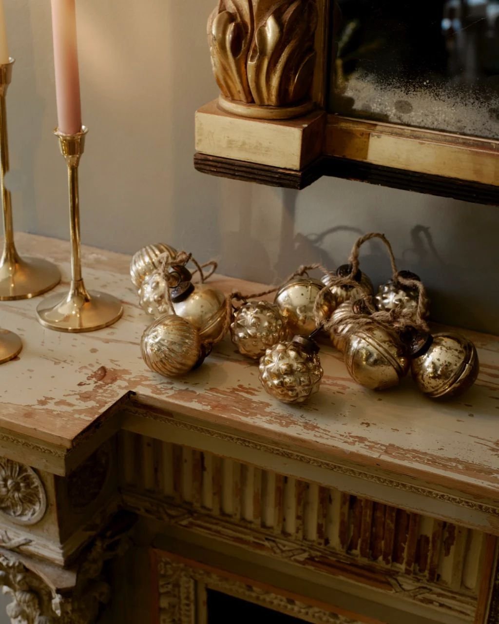 mercury glass christmas decor ideas