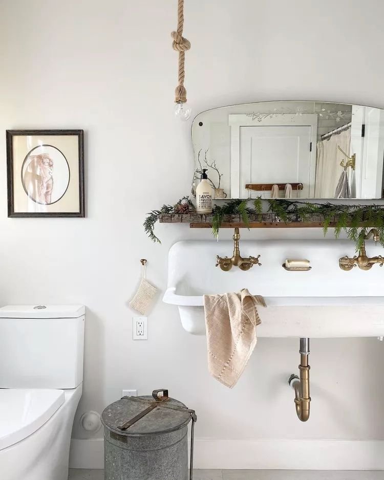 christmas bathroom decorations
