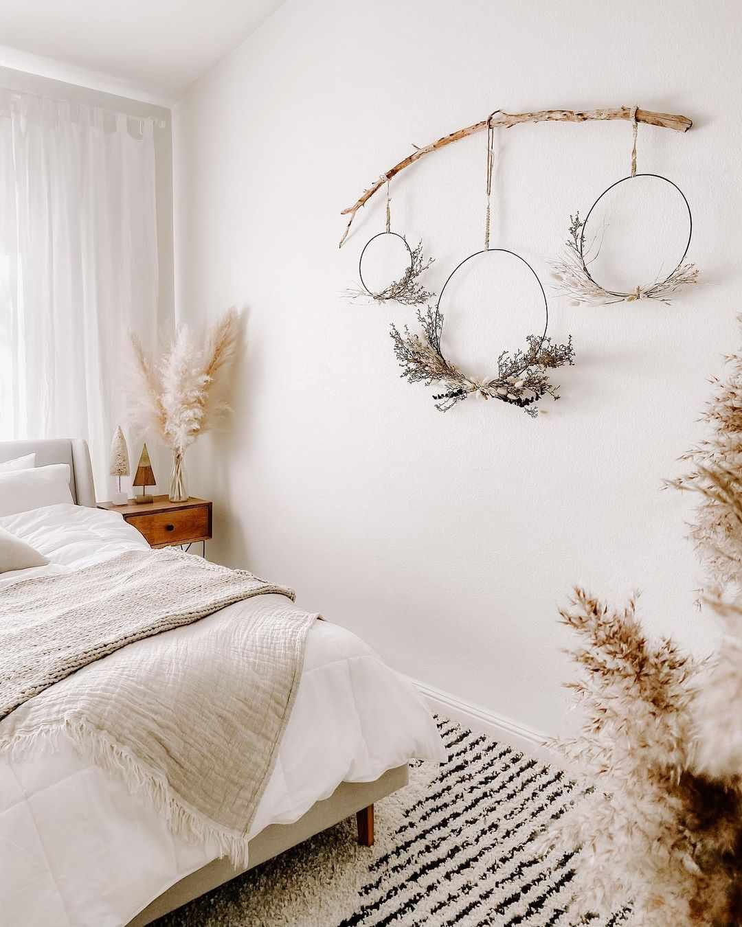 boho-style christmas decor ideas