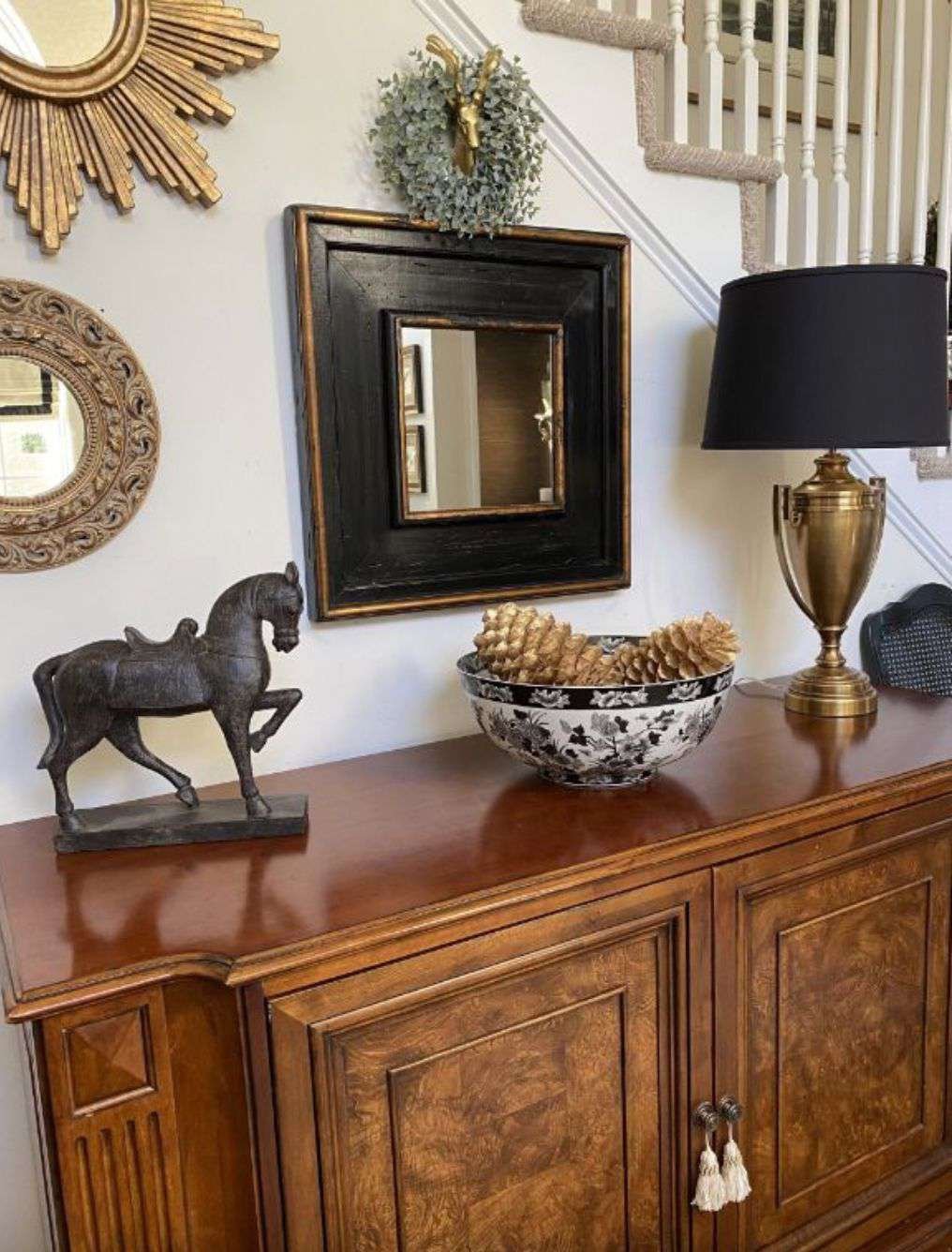 christmas decorations entryway