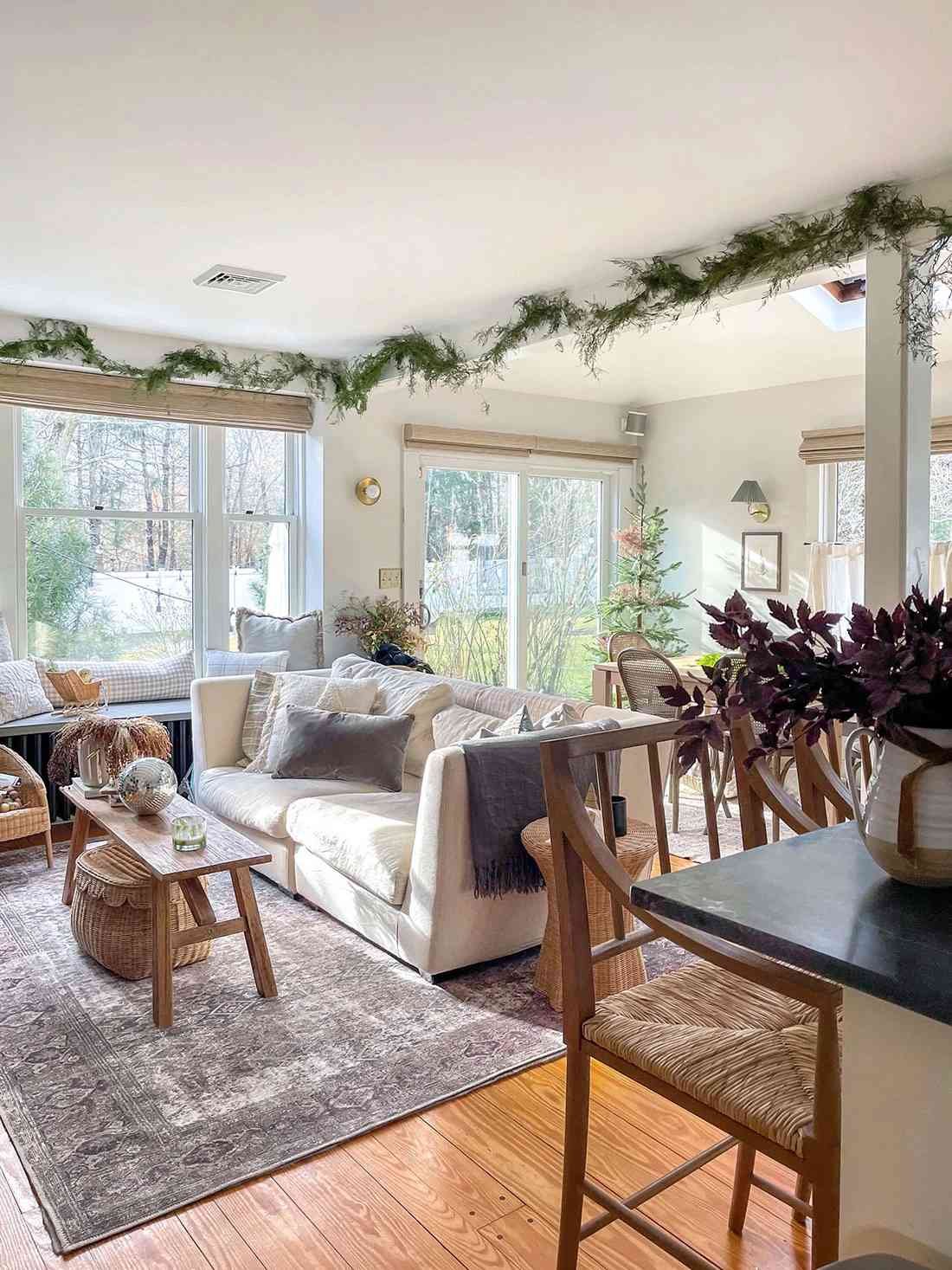 christmas ceiling garland