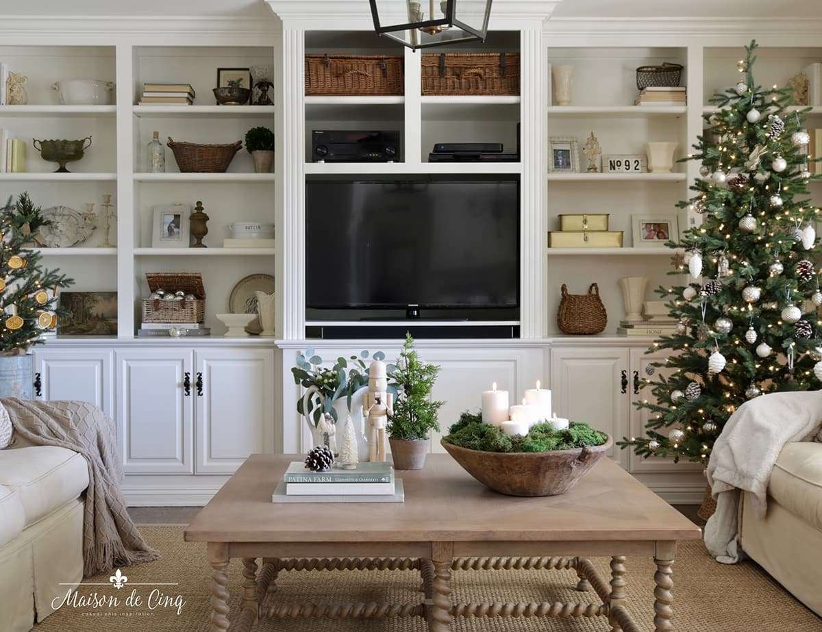 christmas decor ideas family room