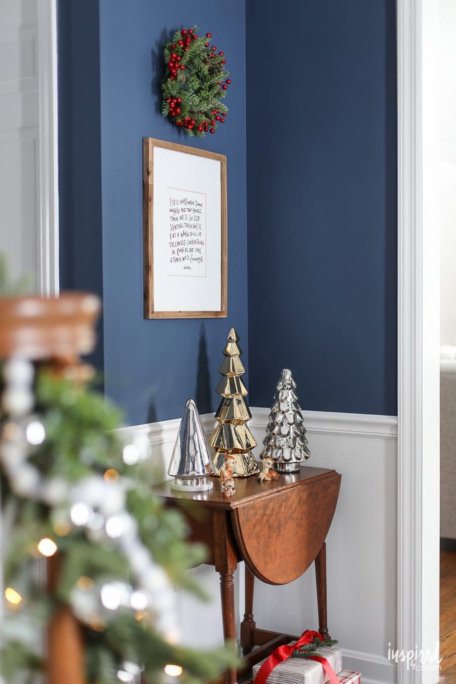 christmas wall decor ideas