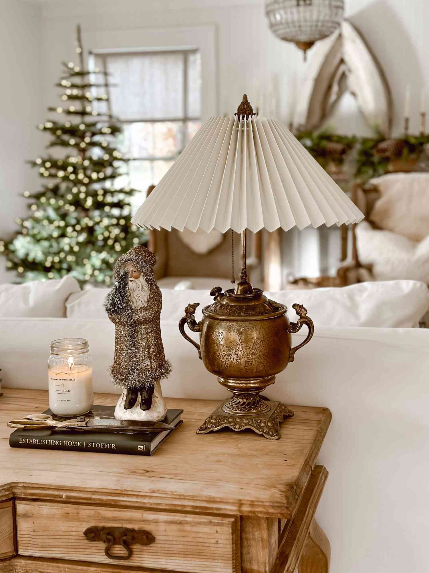 christmas vignette decor ideas