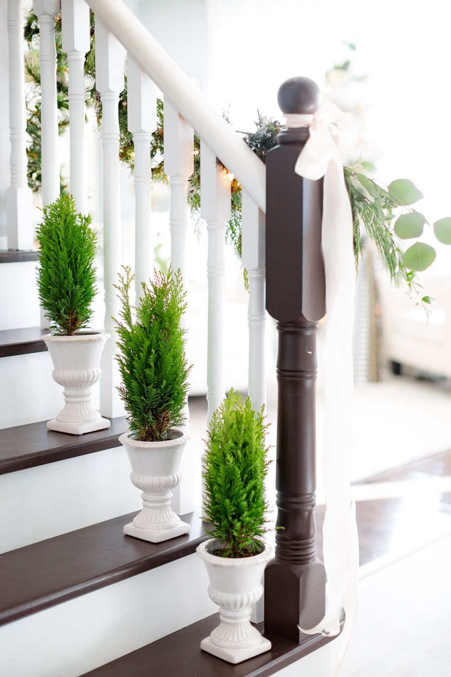 christmas decor ideas staircase
