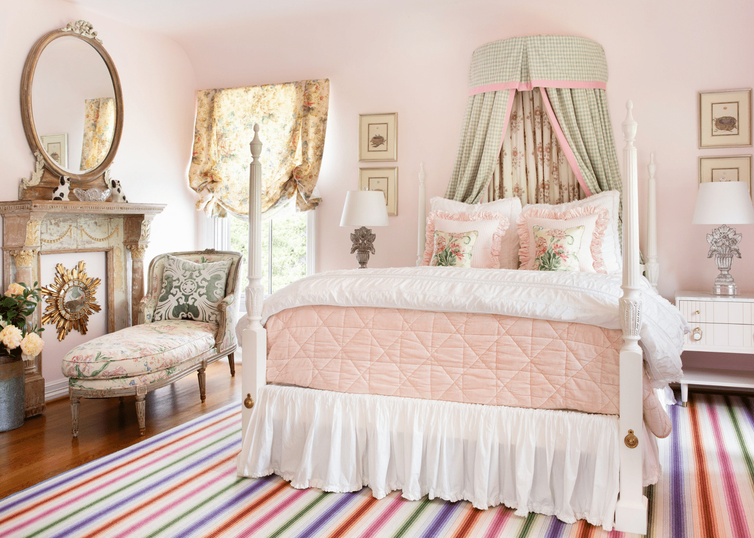 pink kid's room