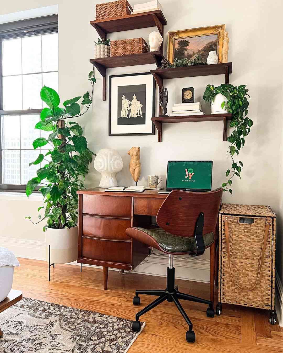 mid-century modern desk