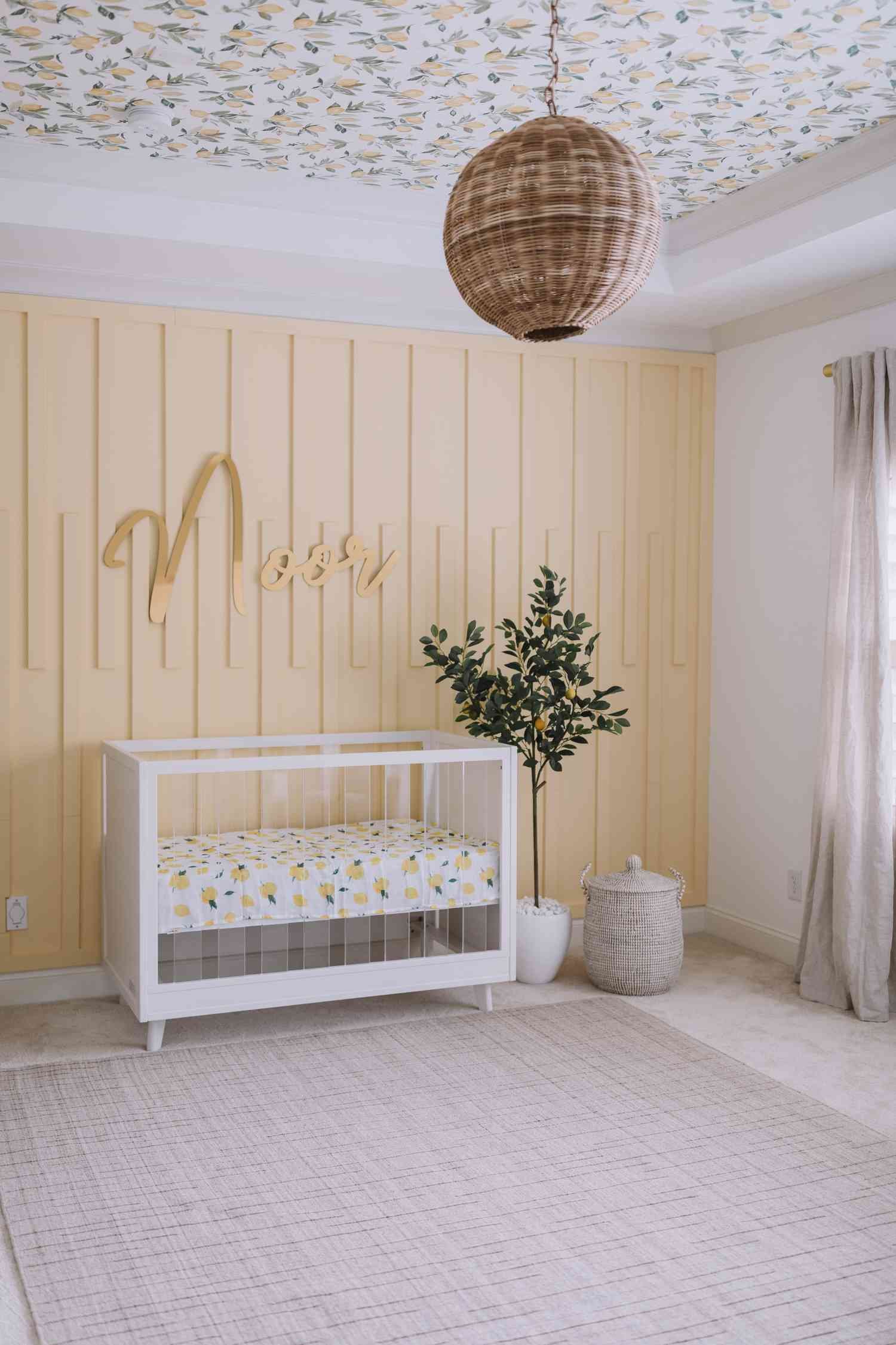 yellow kid's bedroom